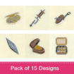Antique Sewing embroidery design pack