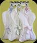 Terry Baby Bath Sack (Pink, Blue or Green)- NEW embroidery blank