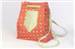 Preston Embroiderable Handbag – Orange/Green “E” embroidery blank
