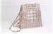 Preston Embroiderable Handbag – Pink/Blue/Green “E” embroidery blank