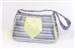 Charlie Embroiderable Handbag – Blue/Green  “E” embroidery blank