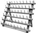 Wooden 60 Spool Thread Rack With Legs embroidery equipment