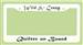License Plate Frame - Wild & Crazy embroidery equipment