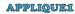 Alphabet Xpress Font- Applique1 embroidery font