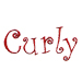 Curley embroidery font
