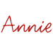 Annie embroidery font