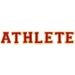 Athlete - 3 Color embroidery font