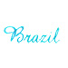 Brazil embroidery font