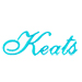 Keats embroidery font