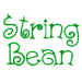 String Bean embroidery font