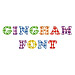 Gingham Font embroidery font