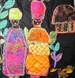 2 Ndebele Ladies hand embroidery