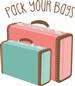 Luggage Bags Pack print art design