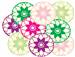 Summer Kaleidoscope print art design
