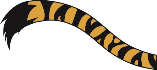 tiger tail clipart - photo #3