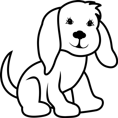 dog clipart drawing - photo #33