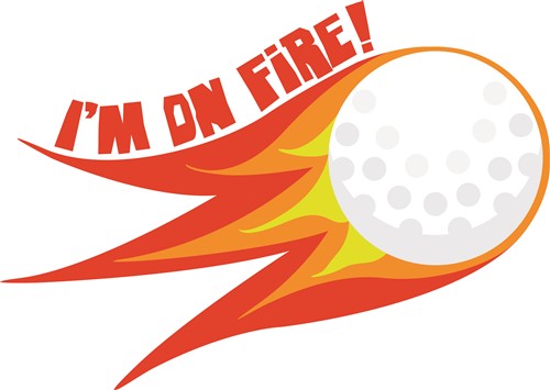 flaming golf ball clipart - photo #33