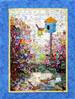 Birdhouse Watercolor Quilt Kit and Border Bundle embroidery quilting