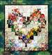 Heart In Bloom Watercolor Quilt Kit and Border Bundle embroidery quilting