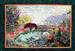 Japanese Garden Watercolor Quilt Kit and Border Bundle embroidery quilting