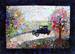 Model T Watercolor Quilt Kit and Border Bundle embroidery quilting