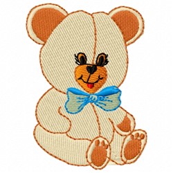 AnimalsATG Freedesigns Embroidery Design Teddy Bear from Anns Club Teddy embroidery bear machine mini