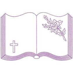 Plantsgunold embroidery design open bible from gunold