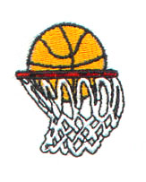Basketball Hoop embroidery design