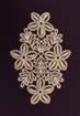Lace embroidery design
