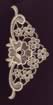 Lace Floral Embellishment embroidery design