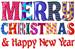 Holiday Greeting embroidery design