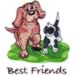 Best Friends embroidery design