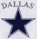 Dallas Star embroidery design
