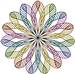 Geometric Circle embroidery design