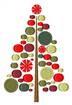 Peppermint Tree embroidery design