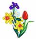 Flower Garden embroidery design
