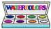 Watercolor Paint embroidery design
