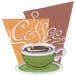 Coffee embroidery design