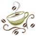Coffee Cup Accent embroidery design