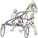 Sulky Racer Outline embroidery design