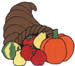 Cornucopia embroidery design