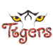 Tigers Eyes embroidery design