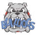Hungry Bulldogs embroidery design