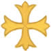 Ornamental Cross embroidery design