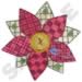 Poinsettia embroidery design