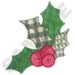 Holly embroidery design