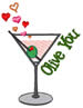 Olive You embroidery design