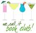 Book Club embroidery design