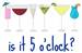 Is It 5 O Clock embroidery design