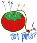 Got Pins embroidery design